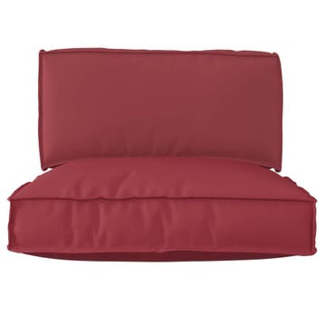 vidaXL Pallet Kussen Set Oxford Stof Antraciet 80 x 80 x 52, Huis en Inrichting, Verzenden, Nieuw