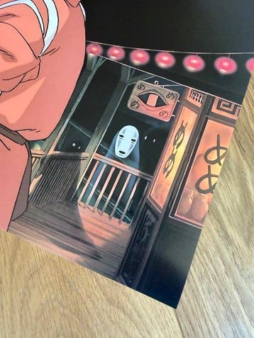Ghibli - Original Spirited Away Vintage Poster, 2001 - Jaren