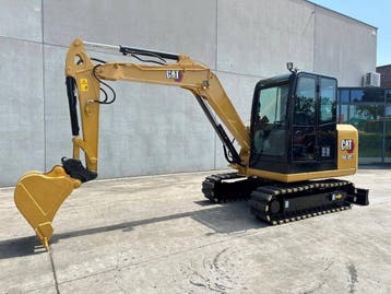 Veiling: Midigraafmachine Caterpillar 305.5E2 Diesel 2018, Ophalen