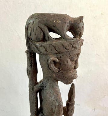 Voorouder beeldje Dayak, Borneo - Dayak - Indonesië (Zonder