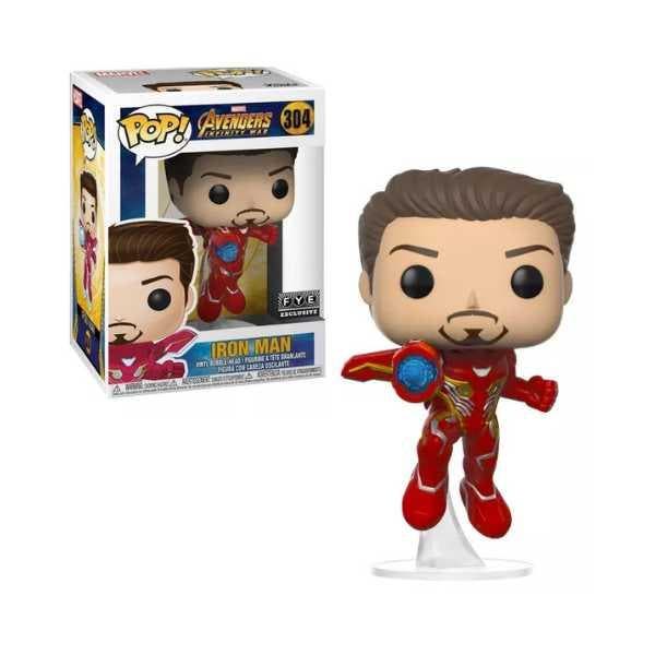 Funko Pop!  Avengers Infinity War - Iron Man #304 FYE, Verzamelen, Poppetjes en Figuurtjes, Nieuw, Verzenden