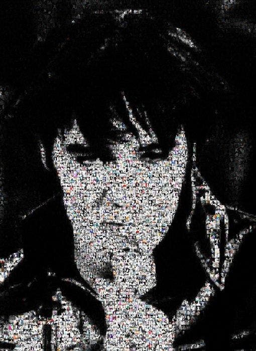 David Law - Crypto Elvis III - Format XL 50x75, Antiek en Kunst, Kunst | Designobjecten