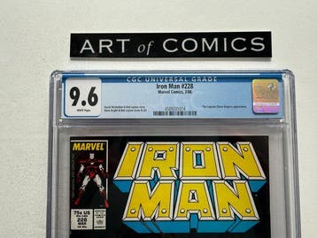 Iron Man #228 - The Captain (Steve Rogers) appearance - CGC, Boeken, Strips | Comics, Nieuw
