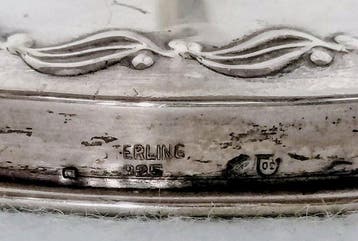 Pair of Art Deco - Kandelaar - .925 zilver, Antiek en Kunst