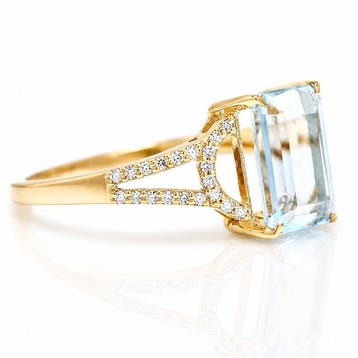 Zonder minimumprijs - Ring - 14 karaat Geel goud - 1.90ct., Nieuw