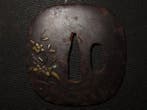 Katana - fer forgé - Flower Basket Tsuba : C5-582 - Japon -
