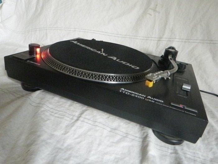 American Audio - TTD-2400 USB Direct Drive Snelle Start High, TV, Hi-fi & Vidéo, Radios