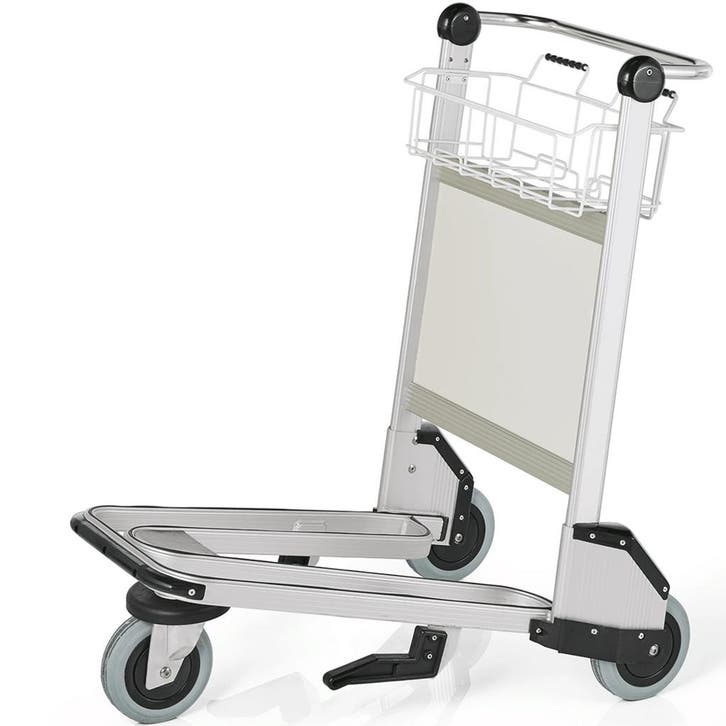 Koffer Transportwagen | Aluminium | Wielen (Geremd) |, Zakelijke goederen, Horeca | Keukenapparatuur, Nieuw in verpakking, Verzenden