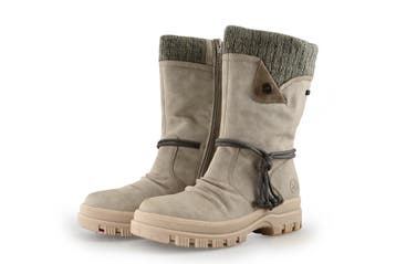 Rieker Boots in maat 38 Beige, Kleding | Dames, Schoenen, Verzenden, Beige, Overige typen, Zo goed als nieuw