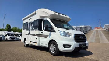Benimar Cocoon 481 slechts 23051 km op Ford, trekhaak 01677, Half-integraal