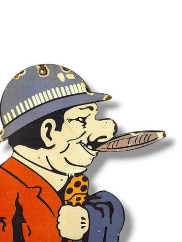 Emaille plaat - Betrouwbare tweedehandsautos - Emaille