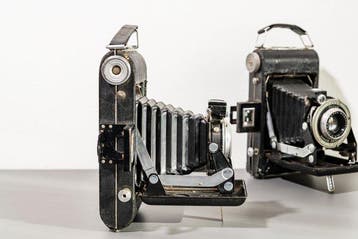 Kodak 2× Six-20 6x9 vouwcamera : Anastigmat + Kodon & Flash