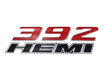 Front fender logo 392 Hemi Challenger 11+ Charger 12+, Ophalen of Verzenden, Nieuw