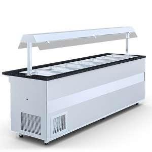 Saladette vitrine-Toog | Bain-marie Toog | Bakkerij Toog, Ophalen of Verzenden, Nieuw in verpakking, Bakkerij en Slagerij