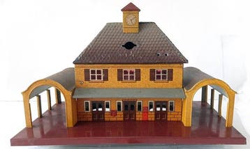 Bing, Elastolin, Karl Bub - Speelgoed trein Bing 7110