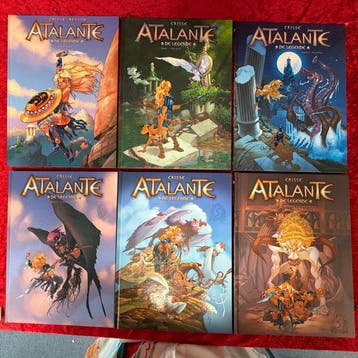 Atalante - De legende 1 t/m 10 - Opeenvolgende reeks HC - 10