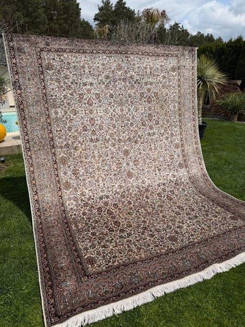 XXL Nieuwe Ghoum zijde - Tapijt - 350 cm - 250 cm, Huis en Inrichting, Stoffering | Tapijten en Vloerkleden, Nieuw