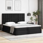vidaXL Opbergbed met matras met opslag Zwart 180 x 200 cm, Verzenden, Nieuw