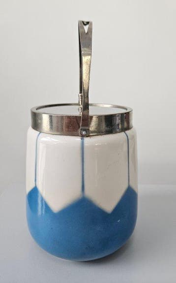 Koektrommel - Antiek - Koekjespot - Biscuitpot - Koekpot -, Antiek en Kunst