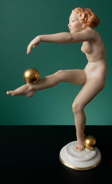 Hutschenreuther - Carl Werner - Sculpture, Danseuse