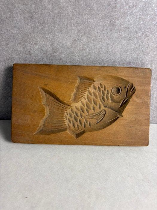 Figuur - Japanese Wooden Kashigata Molds Set – Vintage (6) -, Antiquités & Art, Curiosités & Brocante