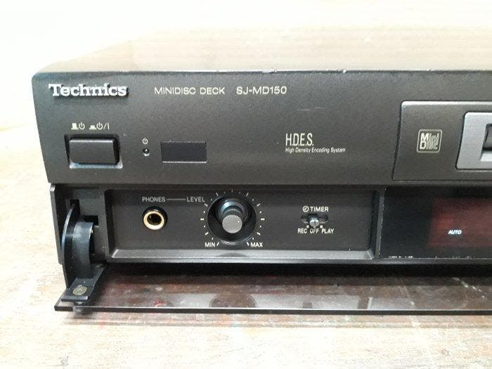 ② Technics - SJ-MD150 Minidisc deck — Radio's — 2dehands