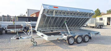 HULCO Kipper 405 x 203 3500kg - Direct leverbaar, Ophalen