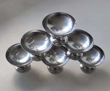 Alessi - Ufficio Tecnico Alessi - Dessertservies (6) - Staal