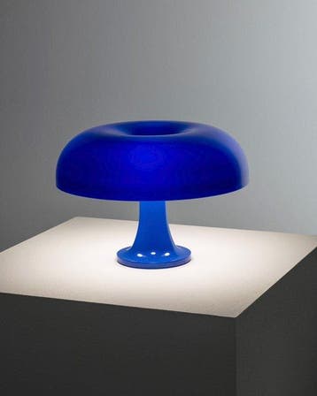 Artemide - Giancarlo Mattioli - Tafellamp - Nessino blu -, Antiek en Kunst