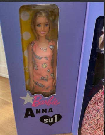 Mattel - Barbiepop Anna Sui Barbie Doll – 60th Anniversary
