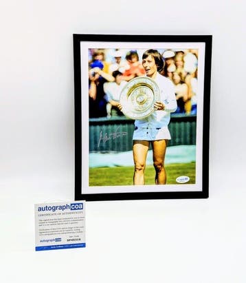 Martina Navratilova - Foto, Autograaf met certificaat, Nieuw