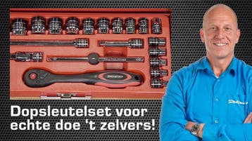 Smoos Dopsleutelset 3/8opname 24-delig Engels - Smoos, Ophalen of Verzenden, Nieuw