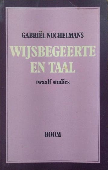Wijsbegeerte en taal - Aleman, Boeken, Verzenden, Nieuw