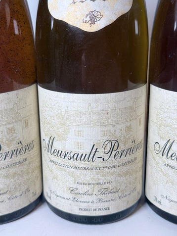 1998 Caroline Thibault Perrières - Meursault 1er Cru - 3, Nieuw
