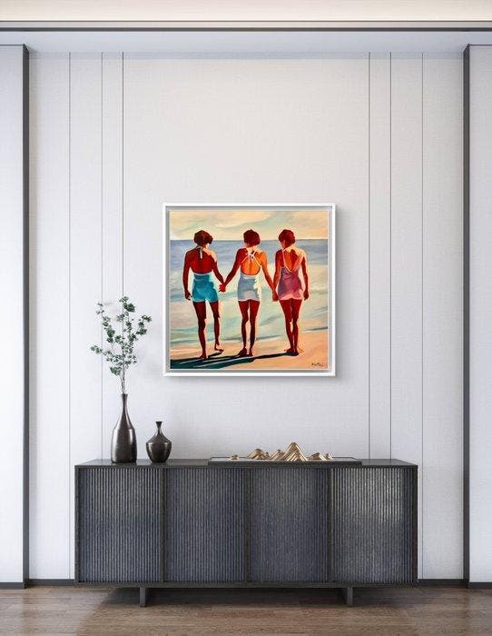 Biatturi Irina - Les Copines, Antiek en Kunst, Kunst | Designobjecten