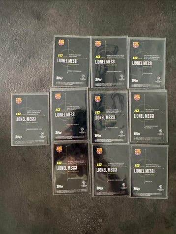Topps - 1 Box - Topps Leo Messi uefa champions league