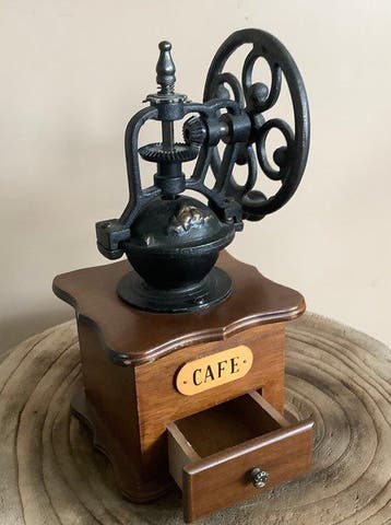 Moulin à café - Bois, Fer, Métal - Moulins à café, Antiek en Kunst