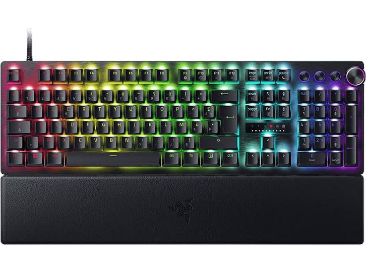 Razer -  Gaming Toetsenbord Huntsman V3 Pro Azerty Zwart, Computers en Software, Toetsenborden, Nieuw, Bedraad, Verzenden
