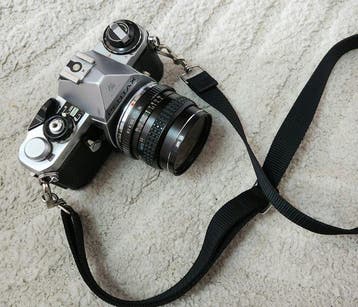 Pentax ME + Tokina 28mm | Analoge camera