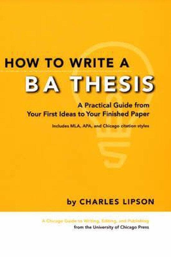 How to Write a BA Thesis 9780226481265 Charles Lipson, Boeken, Taal | Engels, Zo goed als nieuw, Verzenden