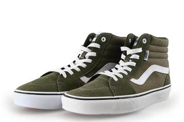 Vans Hoge sneakers in maat 42 Groen, Kleding | Heren, Schoenen, Overige kleuren, Verzenden, Zo goed als nieuw, Sneakers