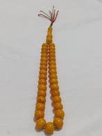 Chapelet - Ambre - 1970-1980 - Chapelet de perles de prière, Antiquités & Art