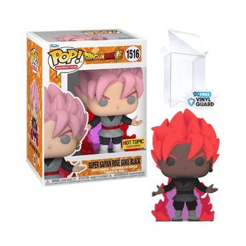 Funko Pop  DBZ   Super Saiyan Rosé Goku Black 1516 Hot Topic, Verzenden, Nieuw