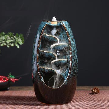 Aromatherapie Sier Wierookbrander Waterval Terugstromen -, Verzenden, Nieuw