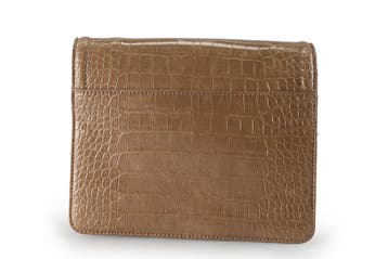 Manfield Handtas Bruin, Handtassen en Accessoires, Verzenden, Zo goed als nieuw, Bruin