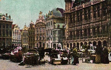 België - Stad en Landschap - Stad Brussel - vele betere, Gelopen