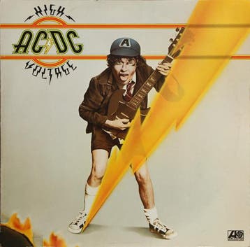 AC/DC - High Voltage, Verzenden
