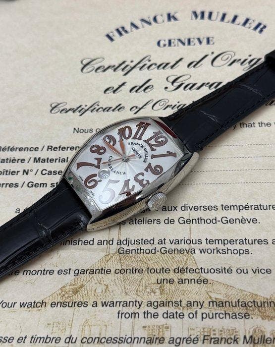 Franck Muller - Casablanca - 8880 SC - Homme - 2010-2020, Handtassen en Accessoires, Horloges | Heren