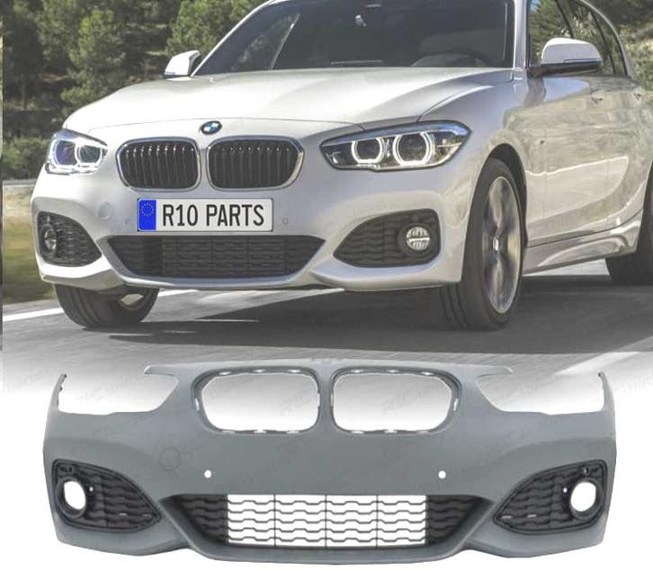 PARE-CHOCS AVANT BMW F20 F21 LCI 15-19 LOOK M PDC GRILLES AN, Auto-onderdelen, Carrosserie, Verzenden