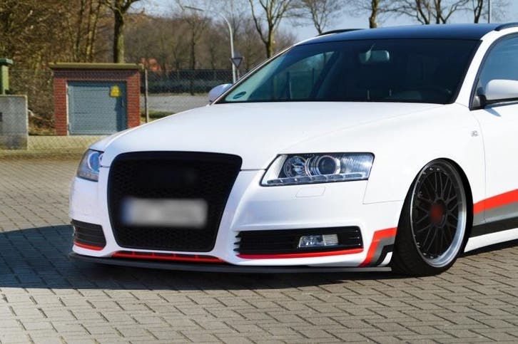 Front Splitter voor Audi A6 4F C6 Facelift, Autos : Divers, Tuning & Styling, Enlèvement ou Envoi